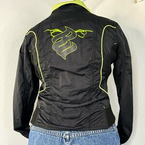 Y2k Rocawear Jacket Green Black Logo